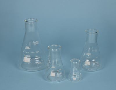Erlenmeyer flask wide neck, 100 mL