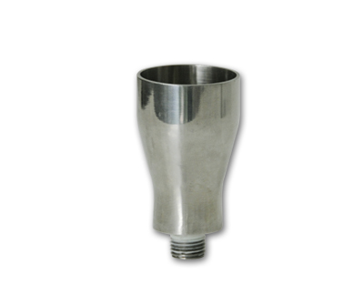 Conector portafiltros vidrio-rampa filtración