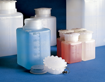 Square bottles, 100 ml