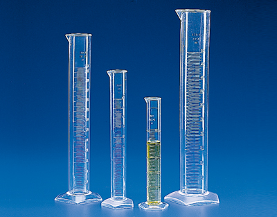 Graduated cylinder PMP tall form, 500 ml