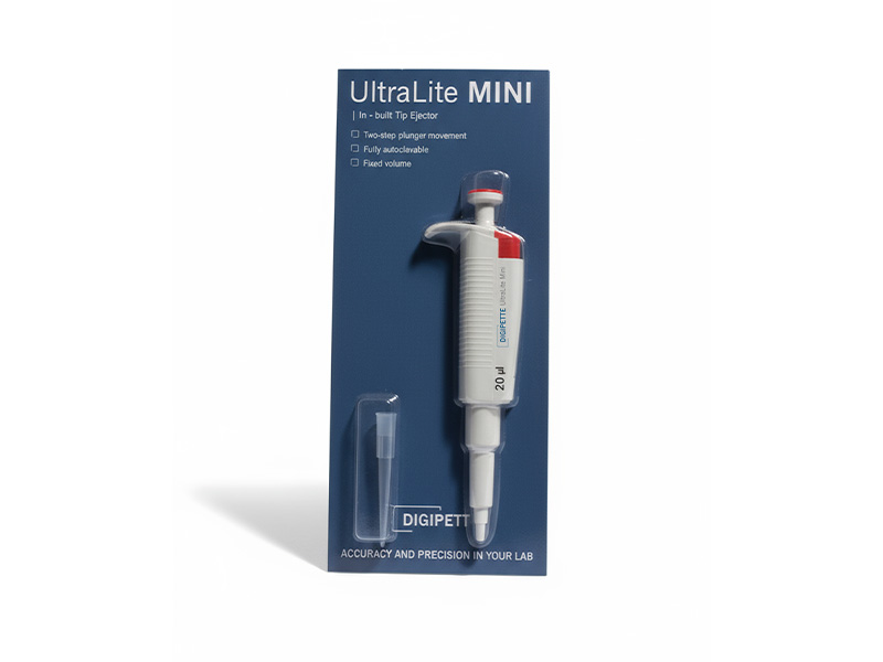 Micropipette UltraLite Mini c/éjecteur à pointe, 20µL