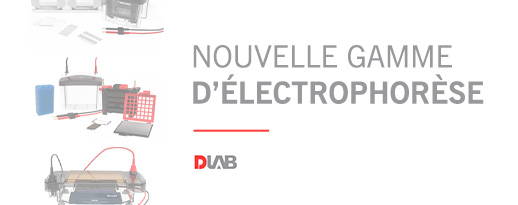 Nouvelle gamme de cuves d’électrophorèse DLAB