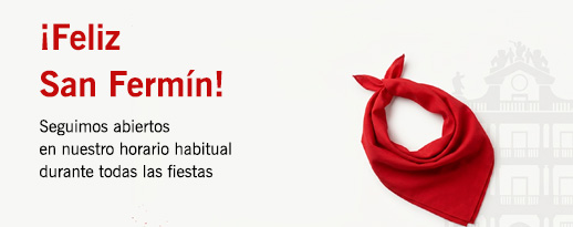 Auxilab os desea unas felices fiestas de San Fermín y mantiene su horario habitual durante el verano