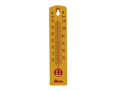 Environment thermometer in plastic, 200 mm